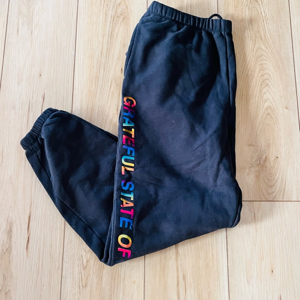 NEW Spiritual Gangster Grateful Dead grateful state of mind collab sweatpants - Picture 2 of 9